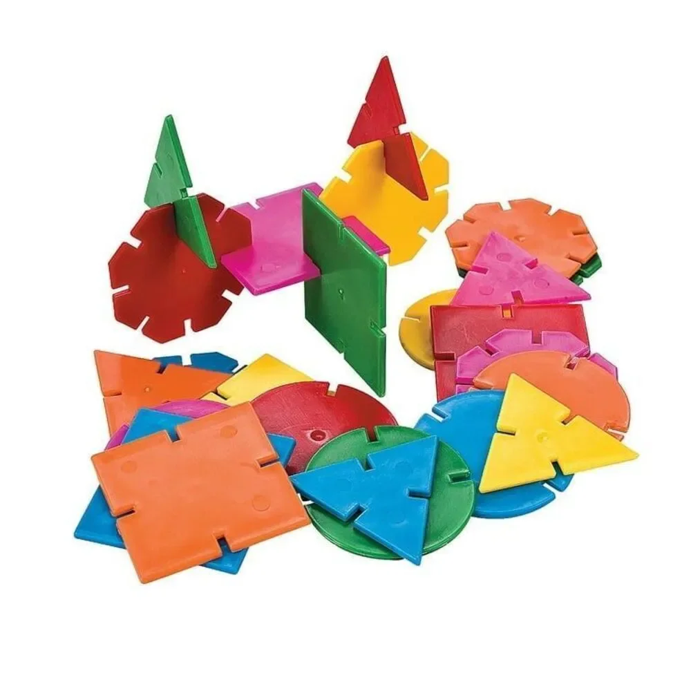 Polydron Geometric Connecting Shapes - 146 Pieces